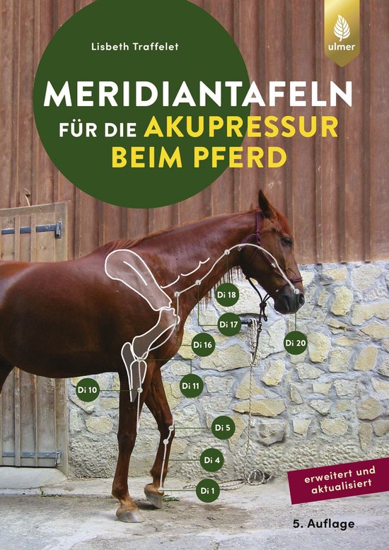 Meridiantafeln für die Akupressur beim Pferd - cover
