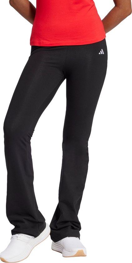 adidas Sportswear Essentials Small Logo Flared Legging - Dames - Zwart- L