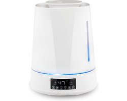 Grundig Luchtbevochtiger - Diffuser Aromatherapie - Humidifier met Hygrometer en Timer - Lucht Bevochtiger Slaapkamer met Inhoud 4L - Luchtbevochtigers tot 30m2 - Wit Grundig Luchtbevochtiger - Diffuser Aromatherapie - Humidifier met Hygrometer en Timer - Lucht Bevochtiger Slaapkamer met Inhoud 4L - Luchtbevochtigers tot 30m2 - Wit