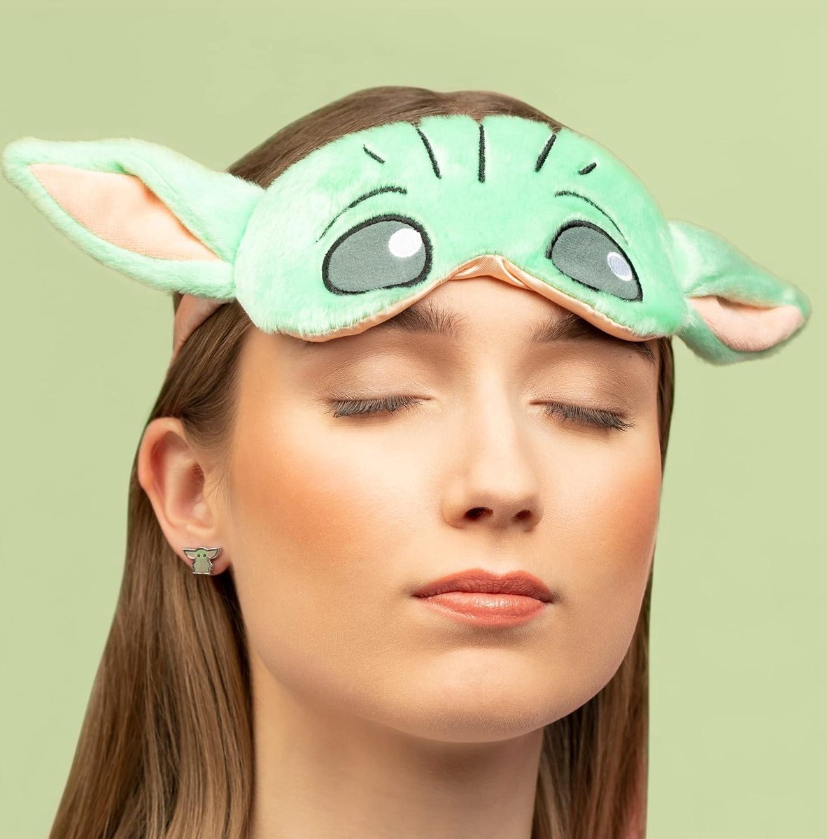 Slaapmasker Kind Baby Yoda Groen VM700242L.PH
