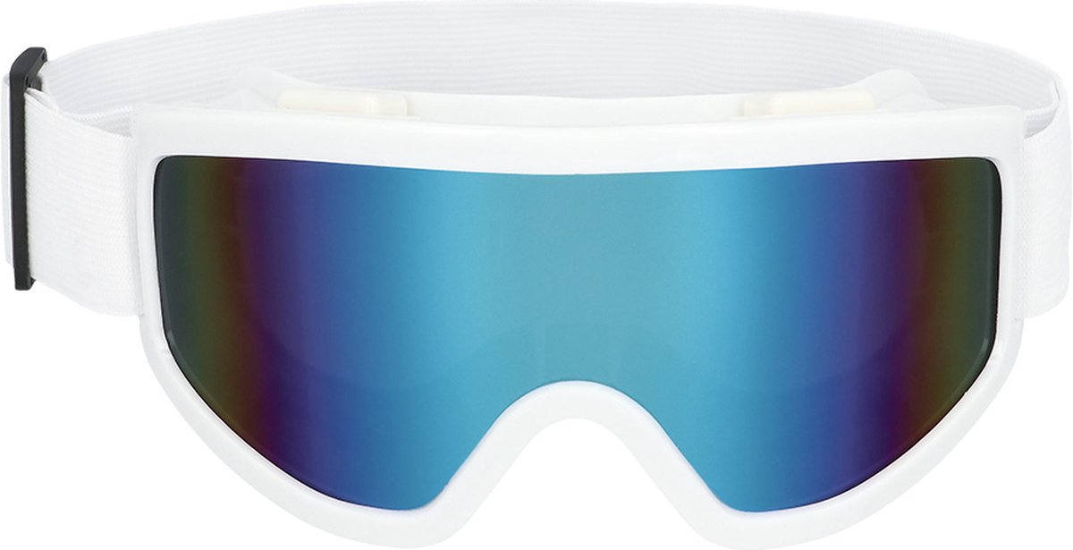 Lunettes De Ski Rétro Années 80/90 Chaks - Verres Flashy Arc-en-ciel, Pour Fête, Festival, Après-ski - 5