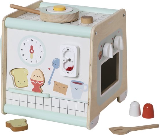 Vertbaudet Activiteitenkubus FSC¨ houten kitchenette van VER — afbeelding 5