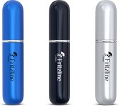 Fritzline 3x Parfum Verstuiver - Navulbaar - Reisflesjes - Handbagage - Parfumverstuiver - Parfumflesje - Flesjes - Leeg