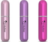 Fritzline Parfum Verstuiver - 3 stuks - Navulbaar - verstuiver flesjes leeg - reisflesjes handbagage - mini parfum set - spray flesjes leeg - mini parfum flesje - spray flesje - parfum flesje - parfum mini