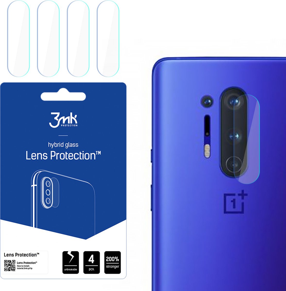 OnePlus 8 Pro 5G - 3mk Lens Protection