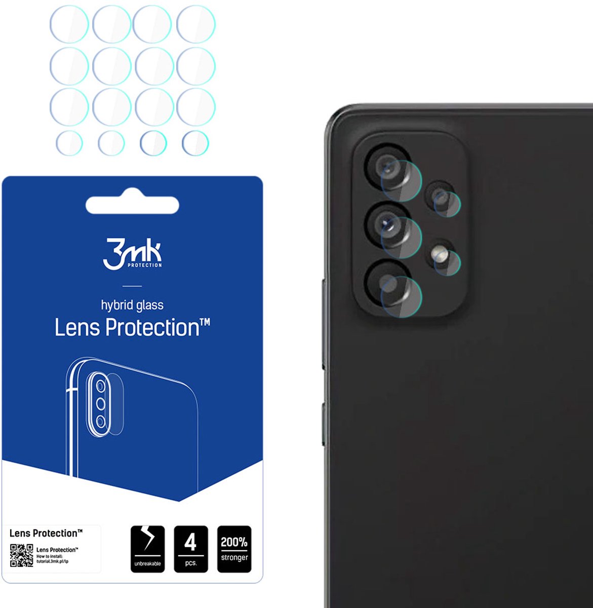 Samsung Galaxy A53 5G - 3mk Lens Protection