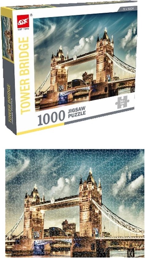 Puzzle London Bridge 1000 pièces - Le London Bridge - Thema Londres - 70 x 50 cm