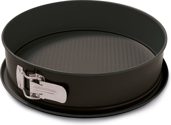Basic Culinair Springvorm - 24cm – Staal - Antikleeflaag - PFAS vrij - Made in Italy