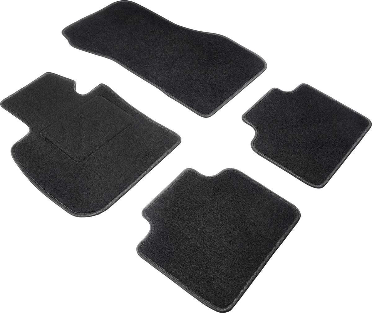 Walser Comfort Naaldvilt Velours voetmatten geschikt voor BMW 2 Active Tourer 11/2013-10/2021