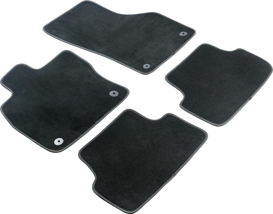 Tapis de sol Nadelfilz Velours Premium sur mesure pour VW Passat B7/B7 Variant 08/2010-12/2015, CC B7 11/2011-12/2016