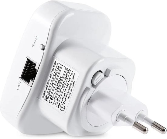 Amplificateur WiFi Directement - Sans Fil - 300Mbps - 2,4GHz - Amplificateur WiFi Extérieur - Wit