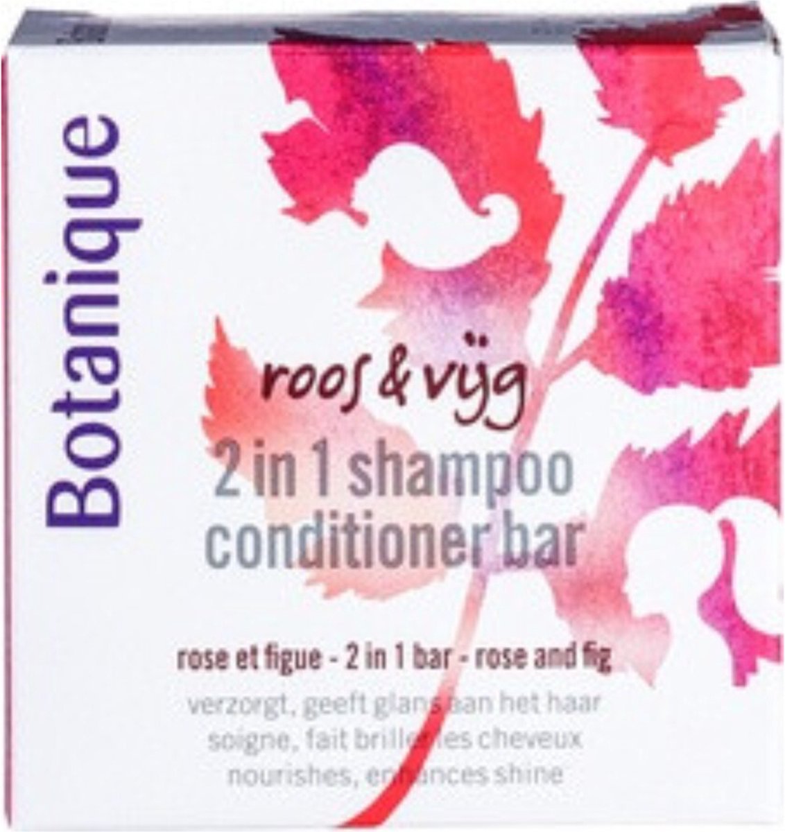 Botanique Shampoo & Conditioner Bar Roos & Vijg - 100 gr