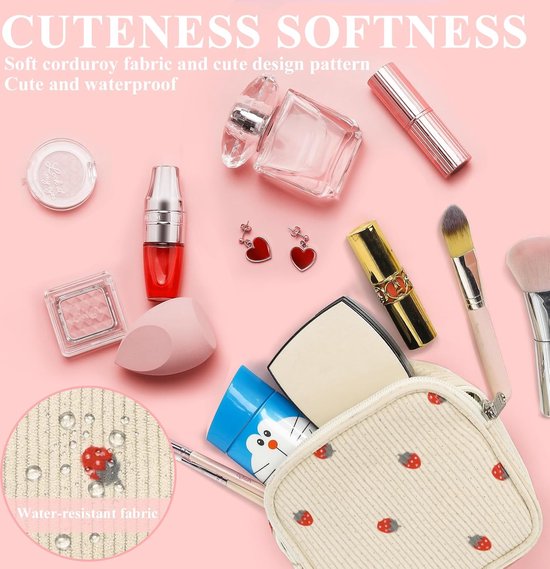 Inovra ® Trousse de toilette et trousse de maquillage spacieuse et élégante pour femme et homme