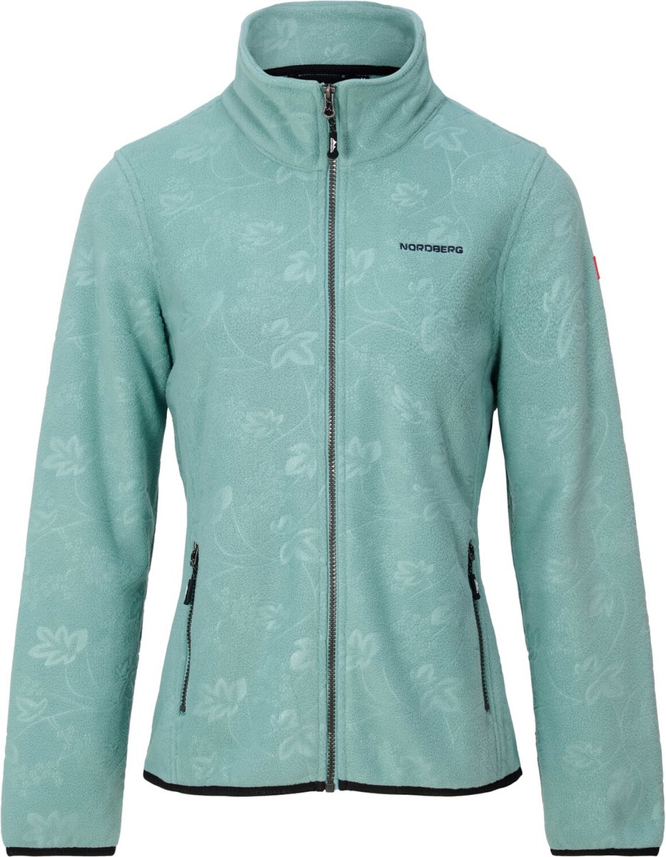 Nordberg Fleece Vest Ausbrenner Dames Groen
