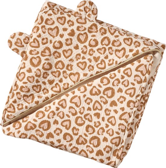 Vertbaudet Cape de bain gaze de coton LOVELY LÉO