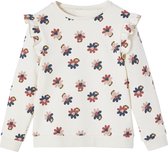 Sweat Fille Noël Avec Nœud à Paillettes - Molleton Coton, Manches Longues, Vertbaudet