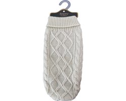 Boony hondenkabeltrui beige 20 cm