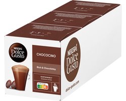 Nescafé Dolce Gusto capsules Chococino - 48 cups voor 24 koppen chocolademelk