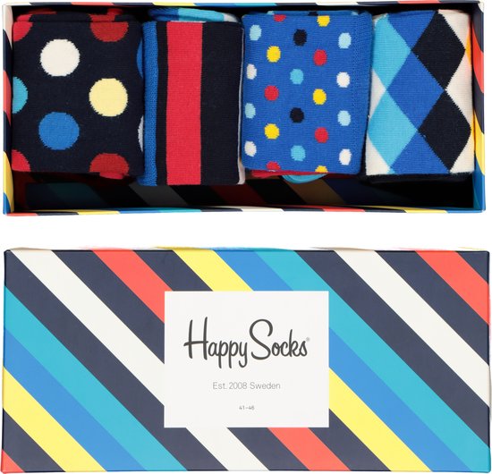 Happy Socks Special Stripe Giftbox - Maat 41-46
