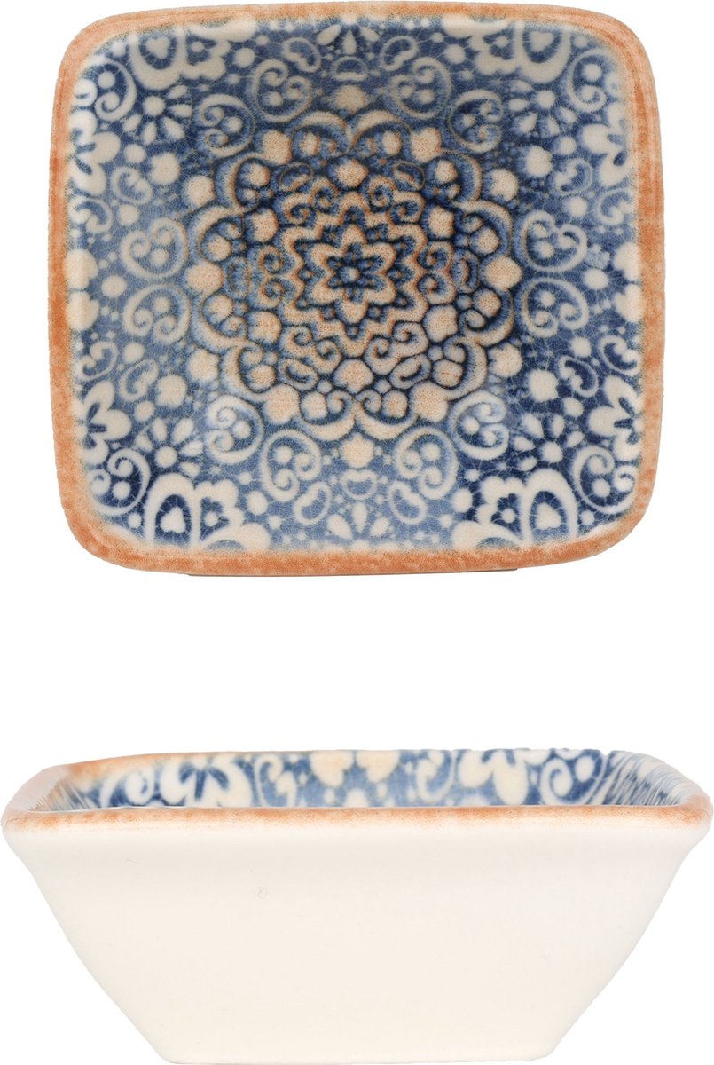 Bonna Serveerschaal - Alhambra - Porselein - 8x8.5 cm - set van 2