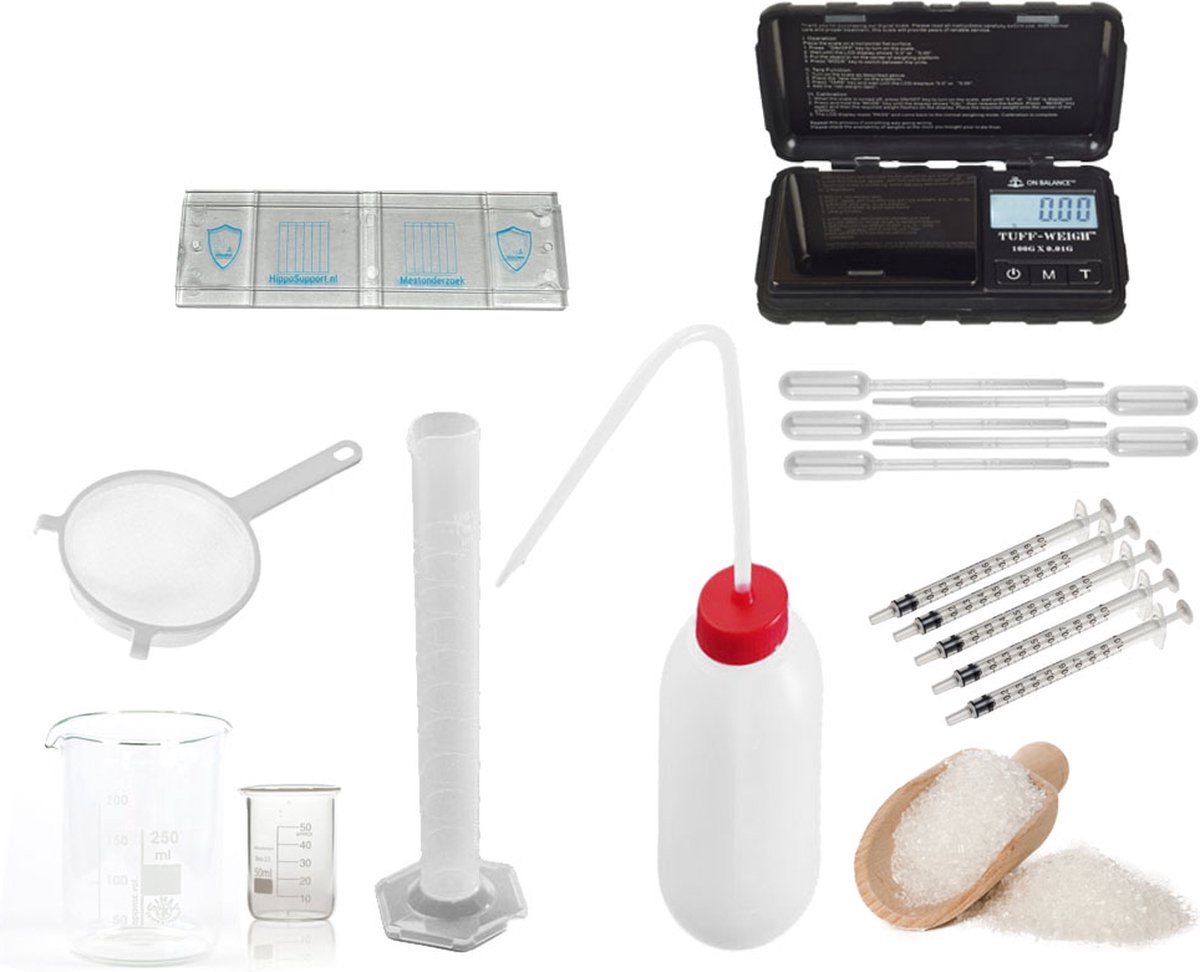 Mestonderzoekskit McMaster Basis - complete onderzoekskit voor mestonderzoek volgens de McMaster methode - 1 set
