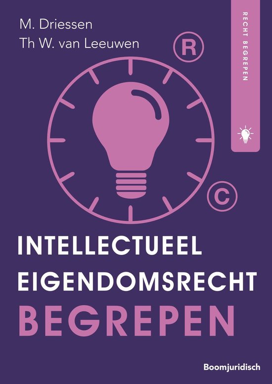 Intellectueel eigendomsrecht begrepen - cover