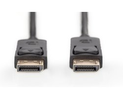 Digitus Displayport 4K 60Hz Dp/Dp 2M Kabel Met Clips Voor Tv-Monitoren