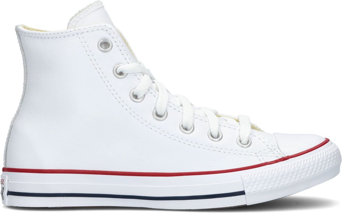 Converse Chuck Taylor All Star Hi Sneakers Leren Sneaker Dames Wit