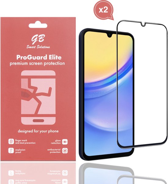 Protecteur d'écran GB ProGuard Elite à fort impact conçu pour Samsung A15