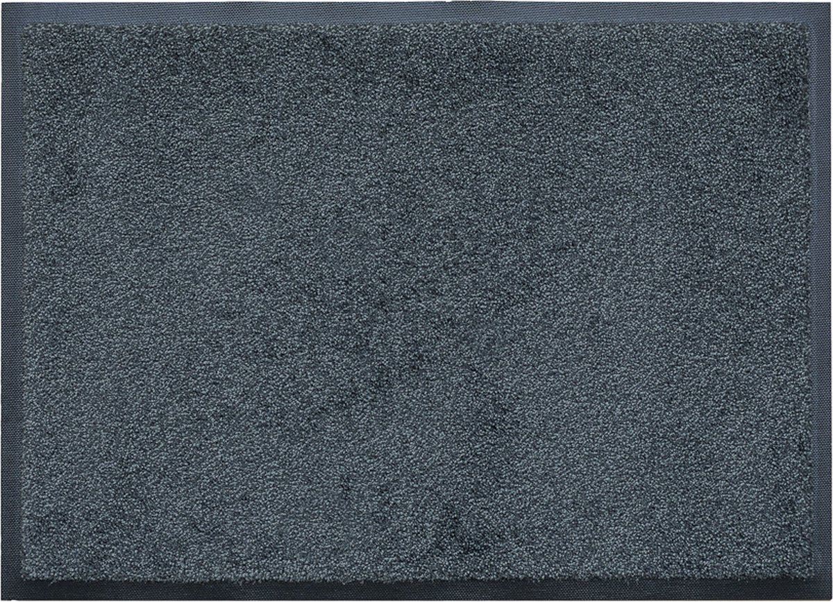 LogoMatz schoonloopmat Iron Horse 50cm x 75cm Donkergrijs - vuil absorberend - water absorberend - wasbaar