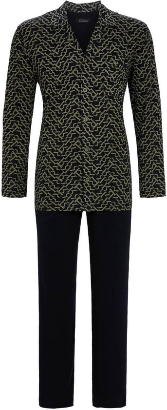 Ringella – Letterprint – Pyjama – 4541207 – Olive – Maat 54