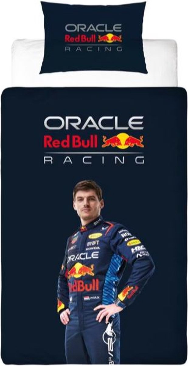 Oracle Red Bull Racing - Max Verstappen - Dekbedovertrek - 1 persoons van Merkloos — afbeelding 3