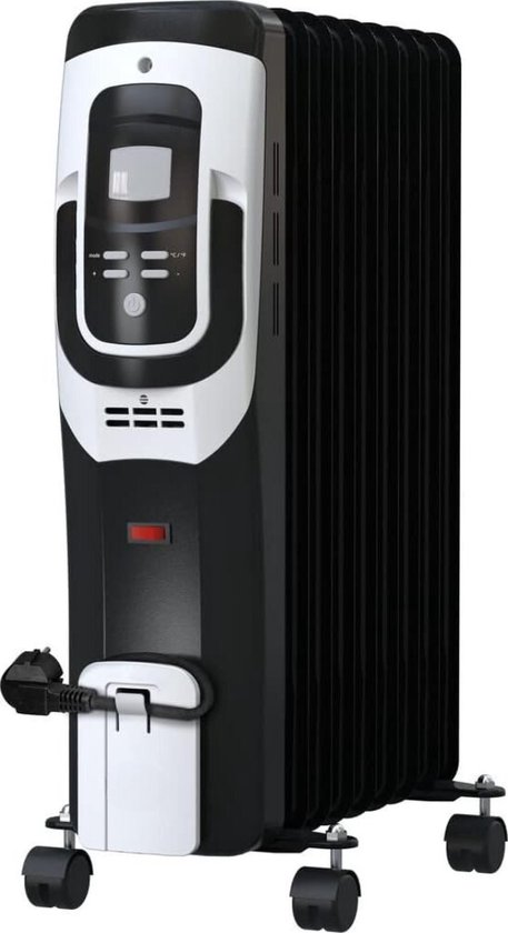 Lexium Olieradiator met Thermostaat - Elektrische kachel - Oliegevulde radiator - Olieradiator elektrisch - Olie radiator