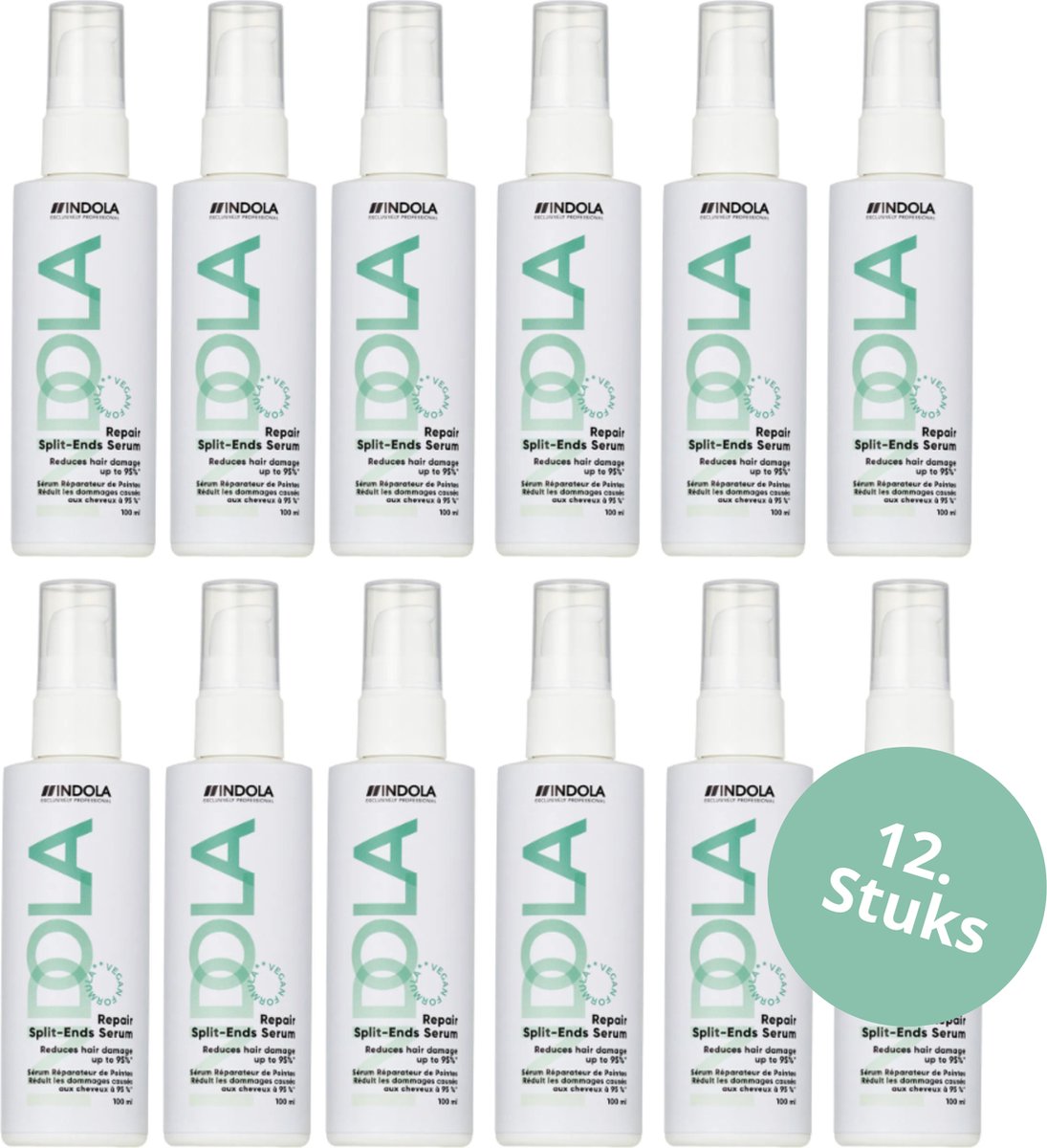 Indola Repair Split-end Serum - 12x100ml