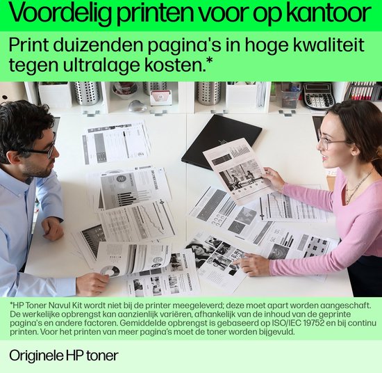 Kit de recharge de toner laser noir HP 143A Neverstop authentique