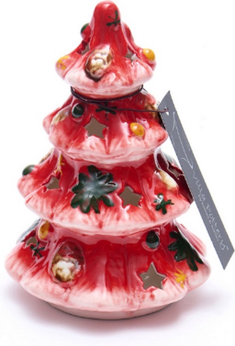 Kerstboom - Kerstdecoratie - Porselein - Decoratie - Kerst - Kerstsfeer - Winterdecoratie - Christmas - Kerstcadeau - Sinterklaascadeau - 5 December - Ledlicht - Ledlamp - Christmas tree 1_1C