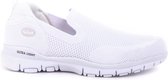 Scholl Jump Slip On Medische Schoenen Breitekst Unisex - Wit