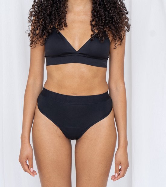 Lotties Period - Comfy high-waist string - Maat S -Menstruatie ondergoed