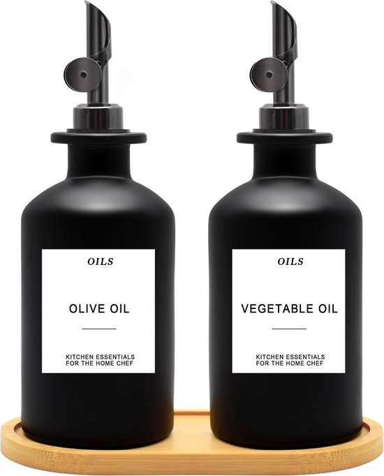 Distributeur D'huile Et Vinaigre Natudeco 700 ML Bouteille Distributeur D' Huile Pot ¨¤ Huile Ustensiles De Cuisine