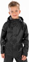 Result Junior Rain Jacket RT227J - Black - M (7-8)