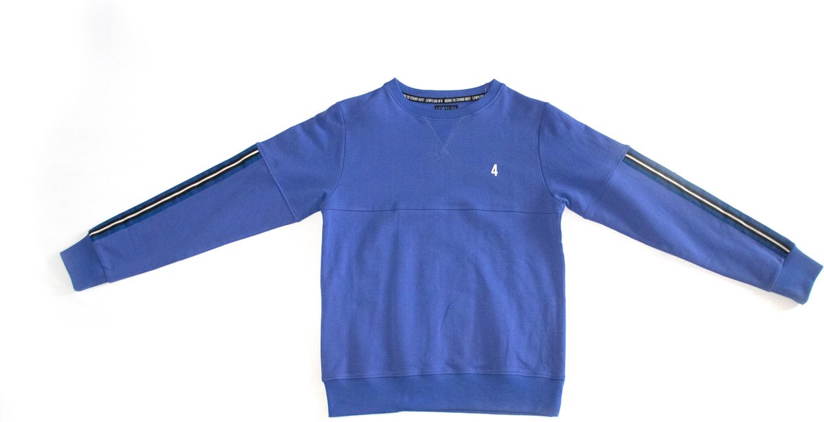 LewyLou NO4 Sweater felblauw