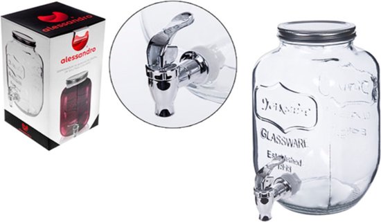 Drinksdispenser Voor 2 Liter Drankdispenser 4 Liter - Koelkast Kan Met Kraan Voor Feesten, Sap, Melk Of Cocktails Touchless Drink Dispenser Drinksdispenser Voor 2 Liter Drankdispenser 4 Liter - Koelkast Kan Met Kraan Voor Feesten, Sap, Melk Of Cocktails Touchless Drink Dispenser