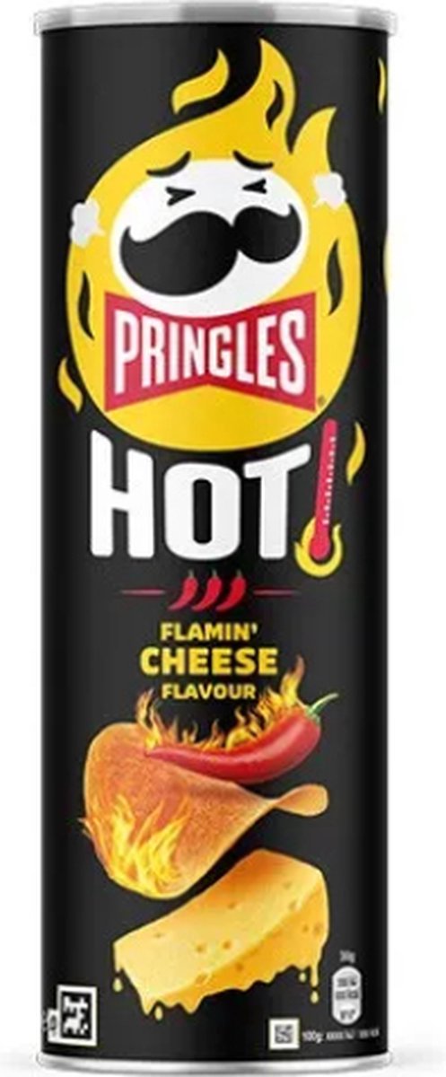 Pringles Hot Cheese & Chili- (6x 160gram)