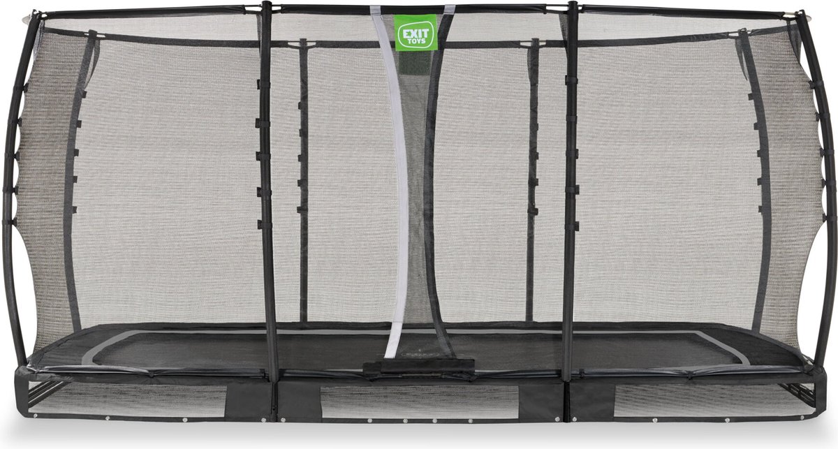 EXIT Allure Premium inground trampoline 244x427cm - zwart