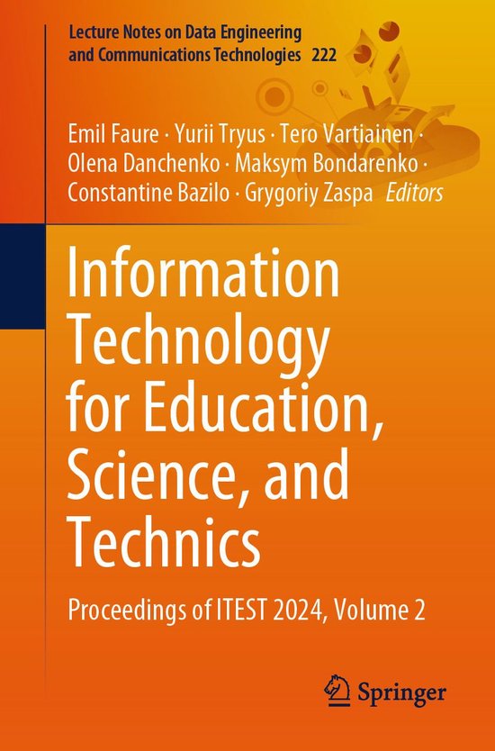 Springer Nature Proceedings excluding Computer Science - Inf ... - cover