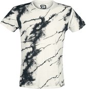 RED ROCK-ENGINEERED DESIGN T-shirt Zwart et blanc avec imprimé intégral Homme - M