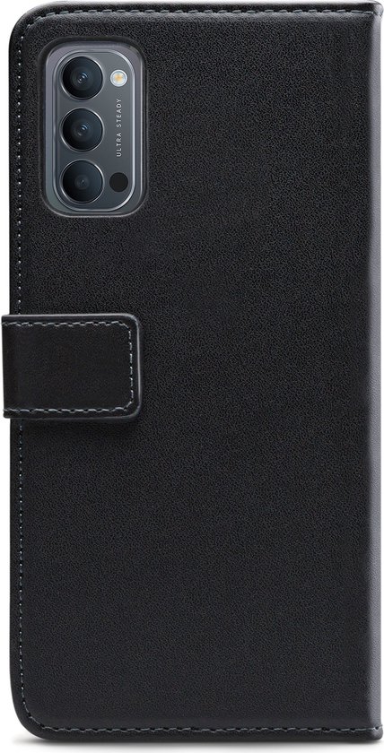 Mobilize Classic Gelly Wallet Book Case OPPO Reno4 5G Noir