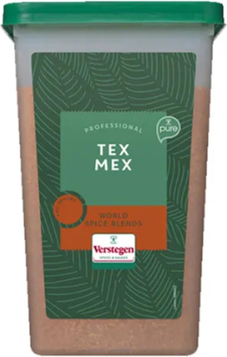 Goedkoopste Verstegen tex mex kruiden fijn met zout - (1900gr