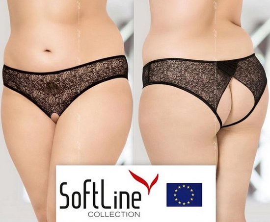 Sywiyi Heren Nylon Slip Open Kruis Onderbroek Bikinibroek