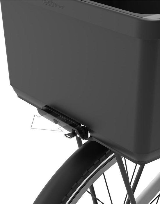 Equivera Bicycle Box - Panier à vélo - Caisse à vélo - Paniers vélo à vélo - Krat à vélo